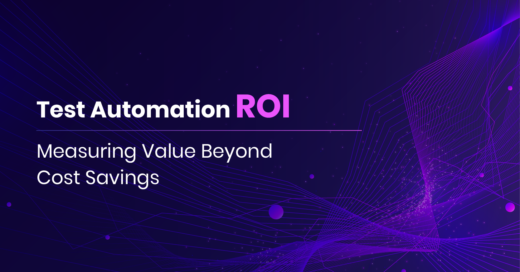 Enterprise teams optimizing Test Automation ROI with AI-driven frameworks and QA automation strategies