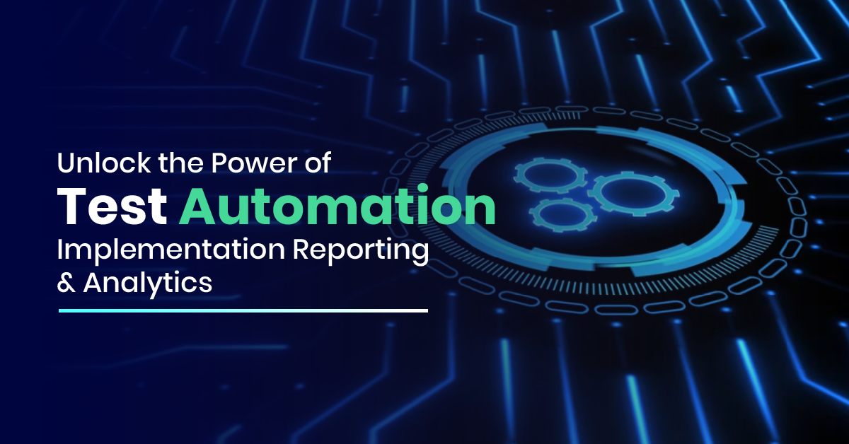 Visual representation of ROI from test automation analytics