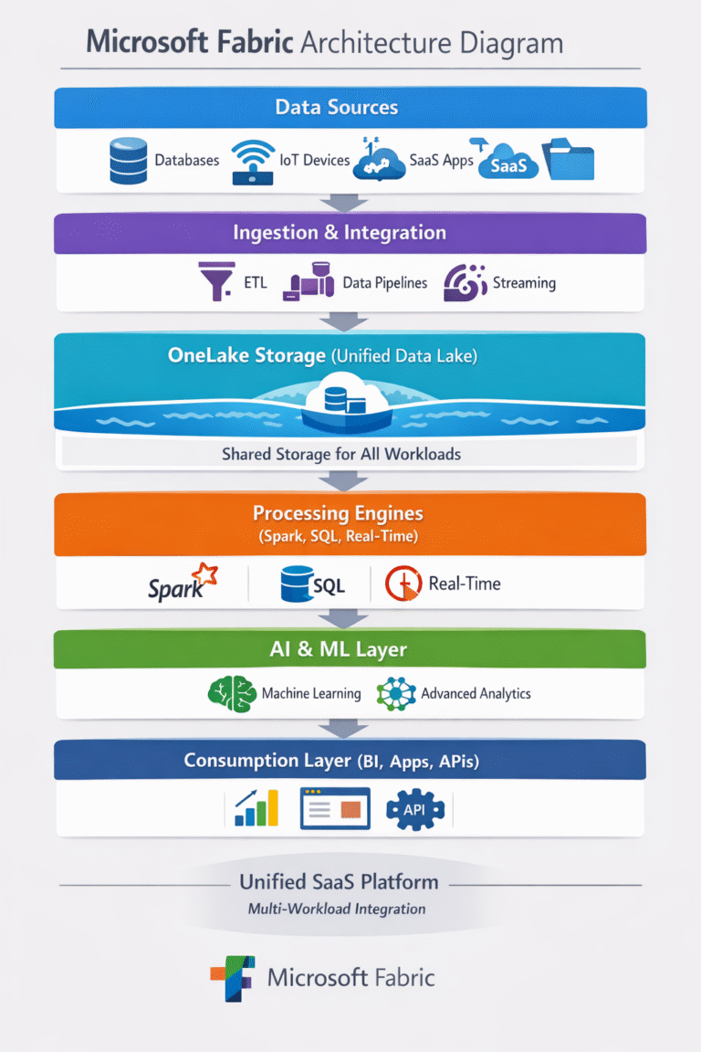 Microsoft Fabric Architecture Explained Complete Enterprise Guide (2026)