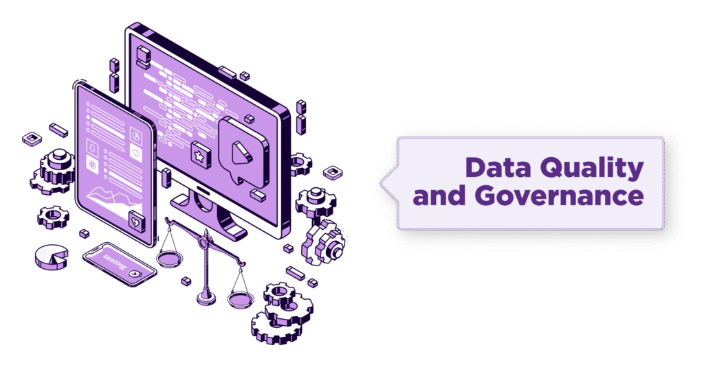 Enterprise data quality and governance operating model for AI-ready analytics and compliance