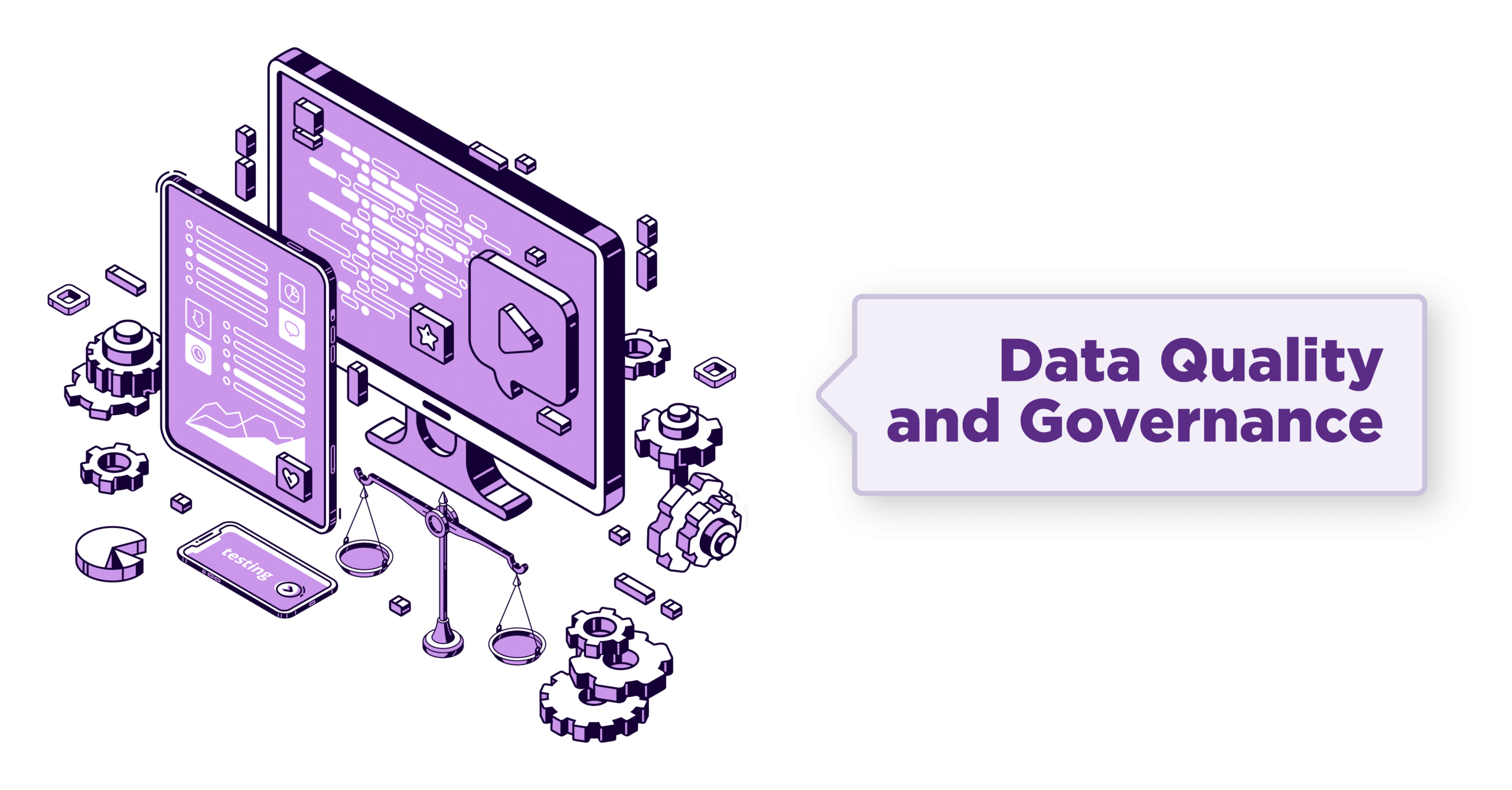 Enterprise data quality and governance operating model for AI-ready analytics and compliance