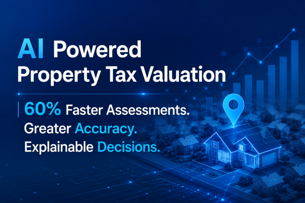 AI-powered property tax valuation with faster assessments and explainable AI insights