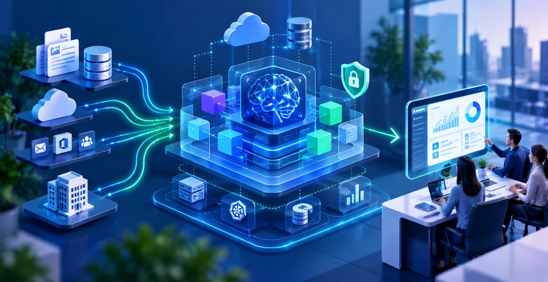 AI-native application architecture for building production-ready enterprise AI systems