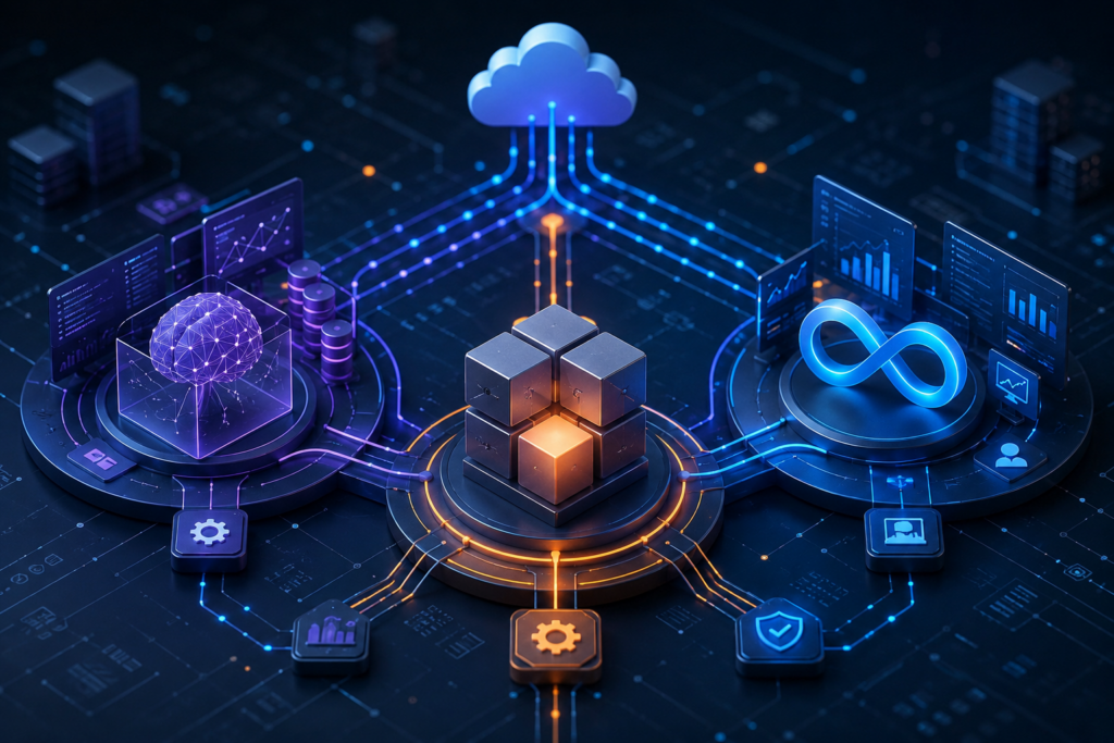 LLMOps vs MLOps vs AIOps Enterprise AI Operations Framework
