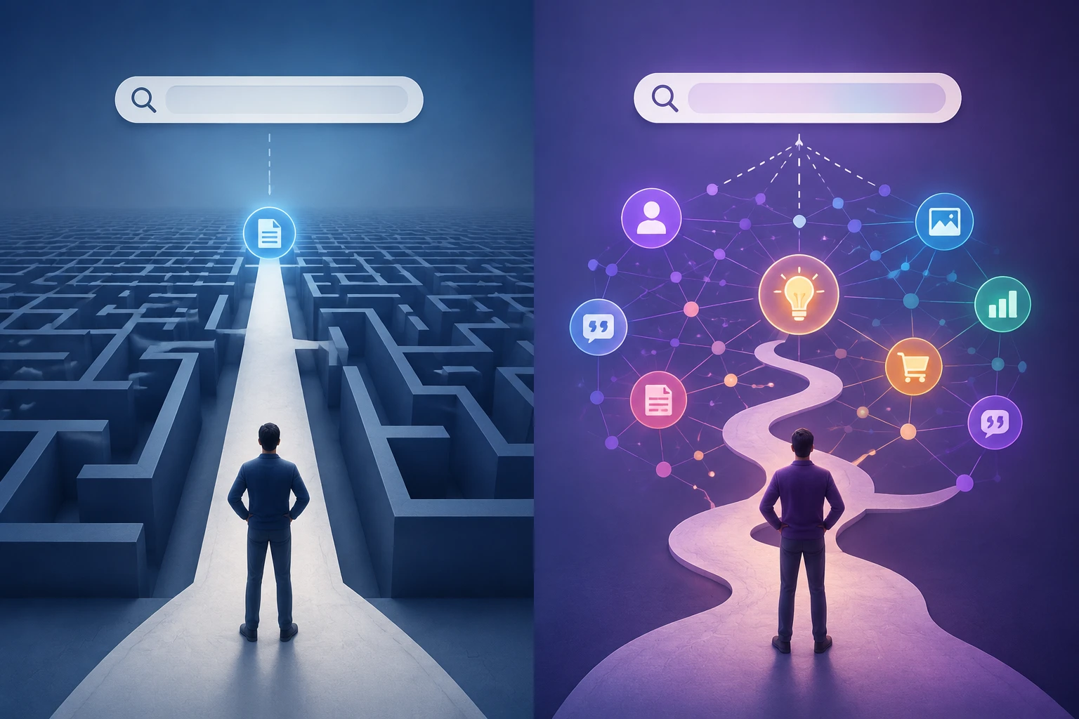 Traditional Search vs Semantic Search: Which Search Technology Is Right for Modern Enterprises?