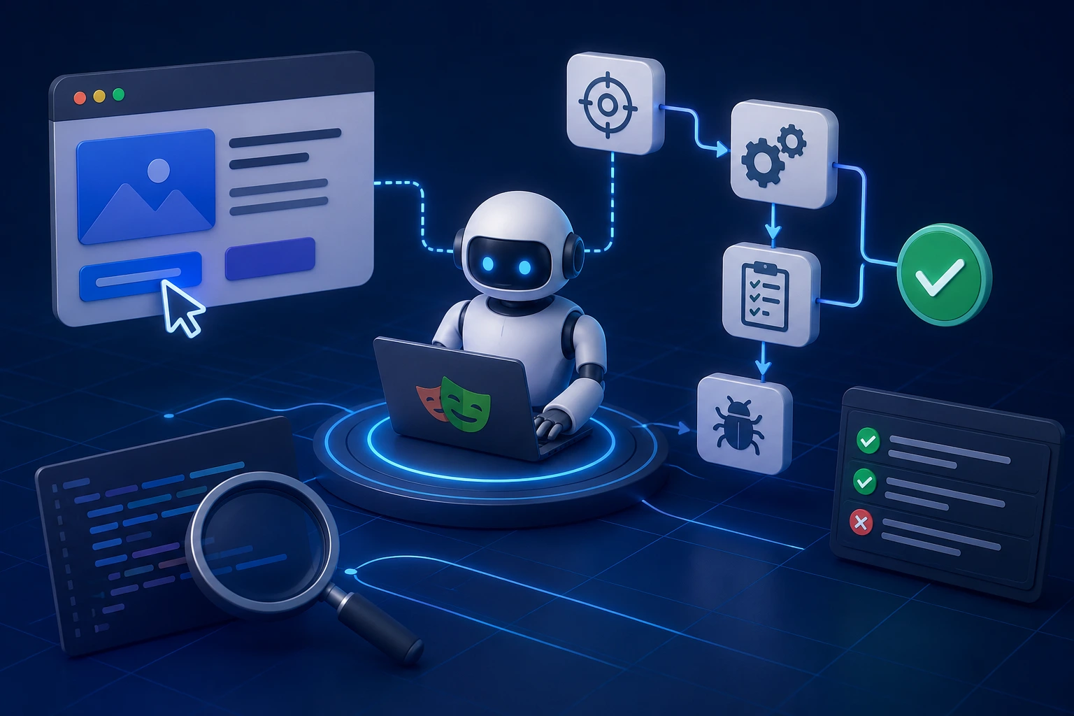 Agentic AI testing with Playwright workflow for modern QA teams