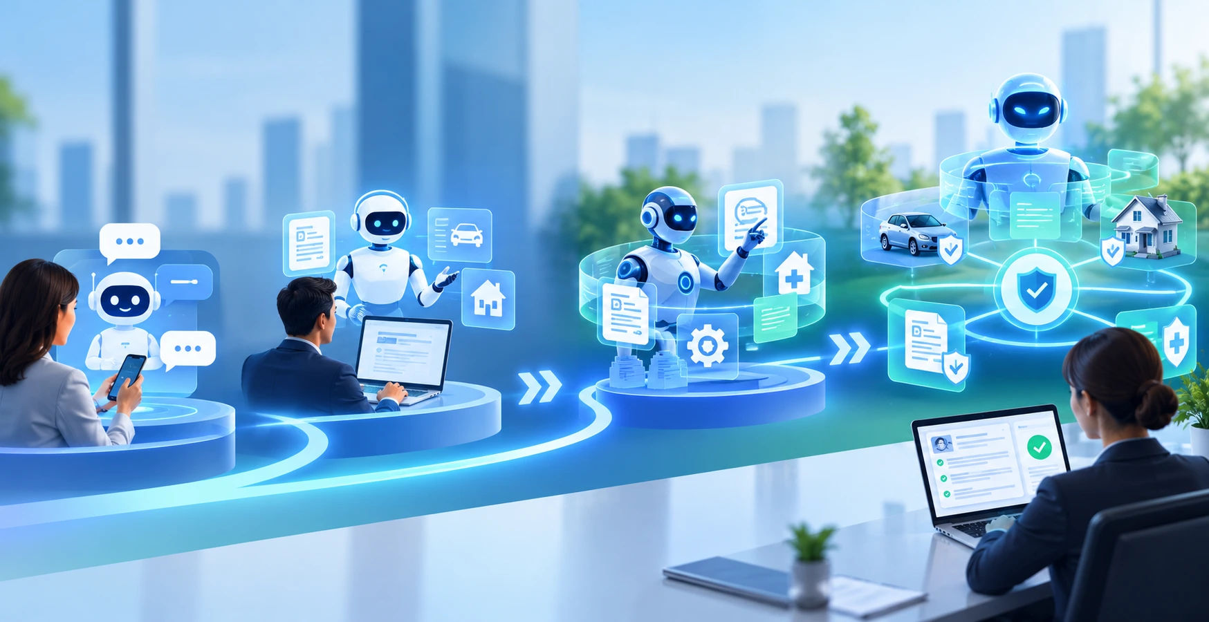 From Chatbots to Agents: The AI Maturity in Insurance