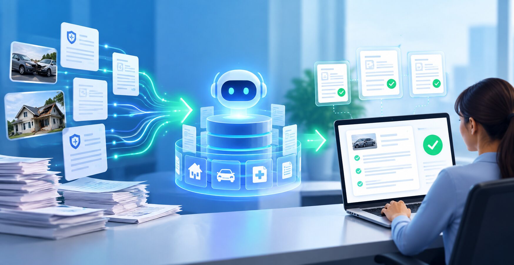 RAG for insurance claims processing using AI-powered document retrieval and knowledge systems