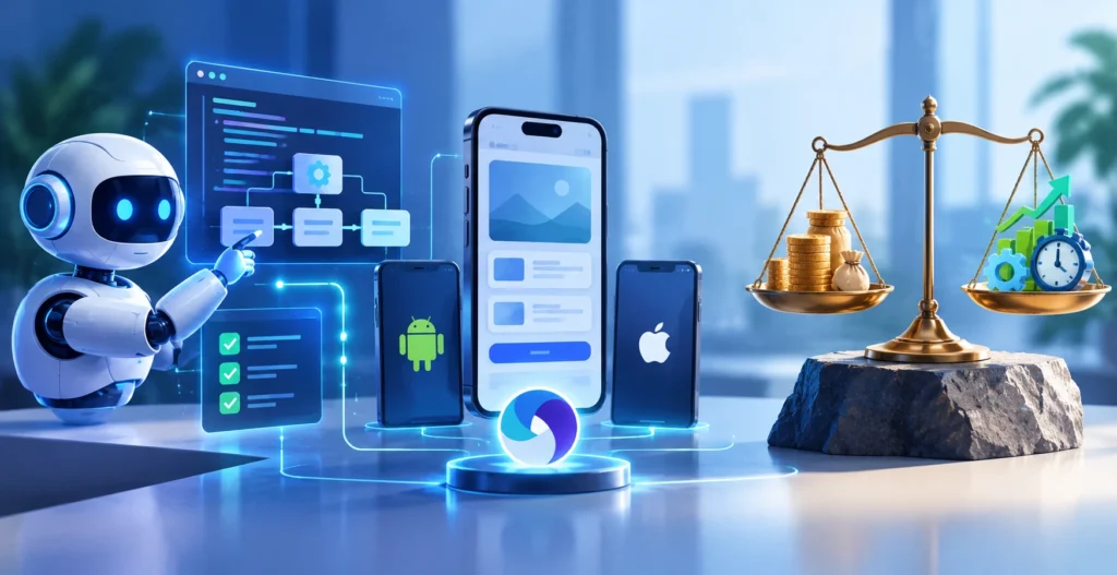 AI-assisted mobile test automation using Appium, Page Object Model, and Android and iOS devices
