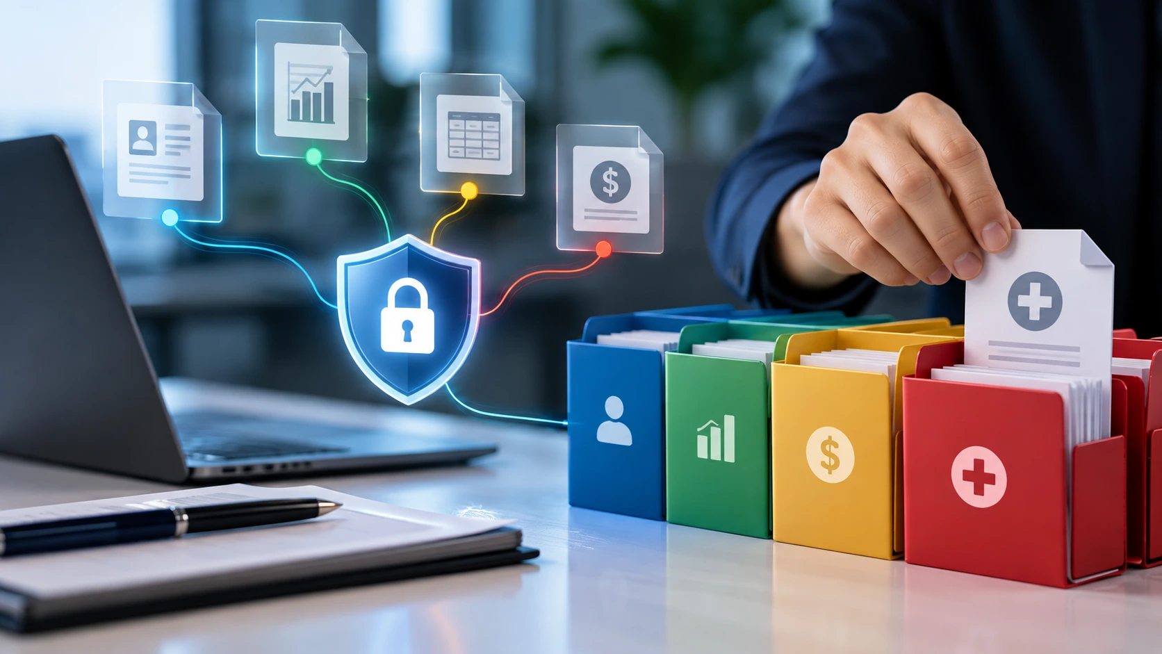 Data sensitivity classification and protection across personal, financial, business, and healthcare data